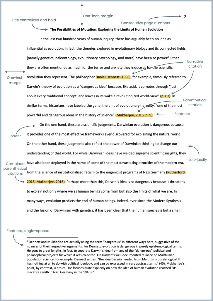 extended essay formatting rules